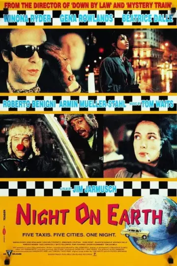 Poster to the movie "Night on Earth" #1571922