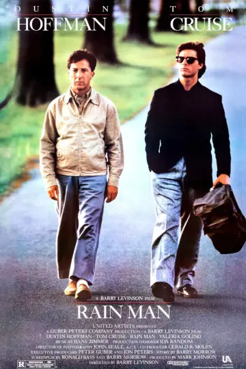 Poster to the movie "Rain Man" #639819