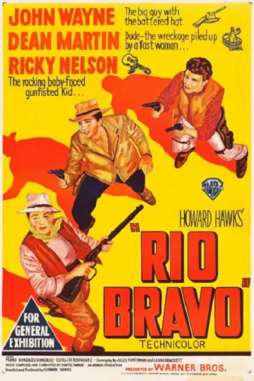 Poster to the movie "Rio Bravo" #681216