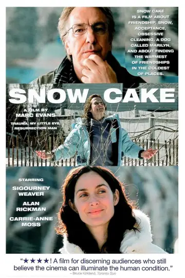 Poster to the movie "Snow Cake" #1044561