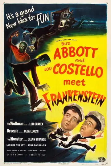 Poster to the movie "Bud Abbott and Lou Costello Meet Frankenstein" #1027887