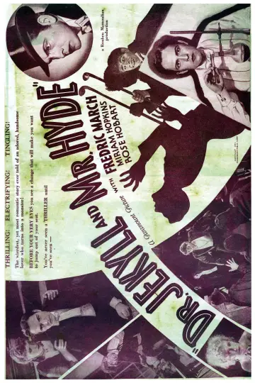 Poster to the movie "Dr. Jekyll and Mr. Hyde" #1168648