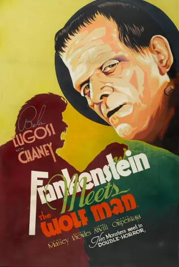Poster to the movie "Frankenstein Meets the Wolf Man" #1030304