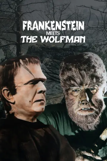 Poster to the movie "Frankenstein Meets the Wolf Man" #1030306