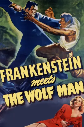 Poster to the movie "Frankenstein Meets the Wolf Man" #1030307