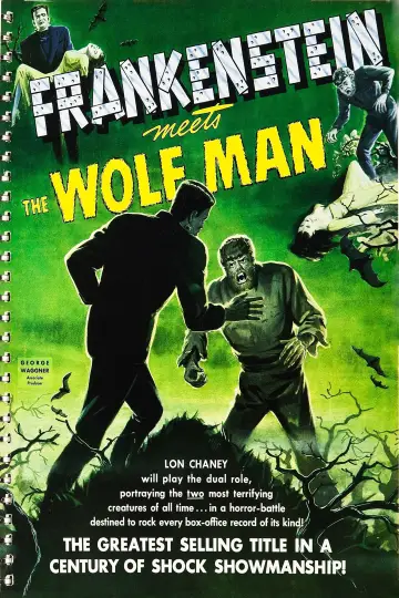Poster to the movie "Frankenstein Meets the Wolf Man" #1030315