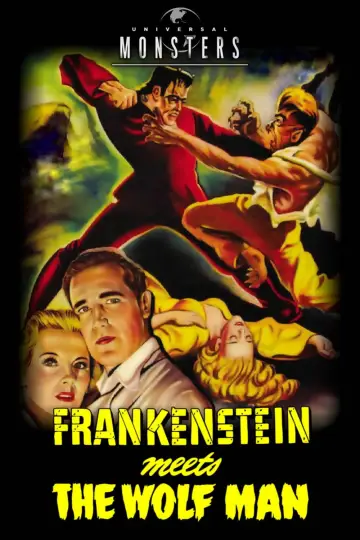 Poster to the movie "Frankenstein Meets the Wolf Man" #1030321