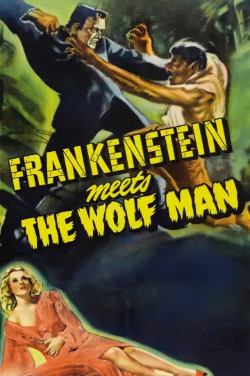 Poster to the movie "Frankenstein Meets the Wolf Man" #1030322