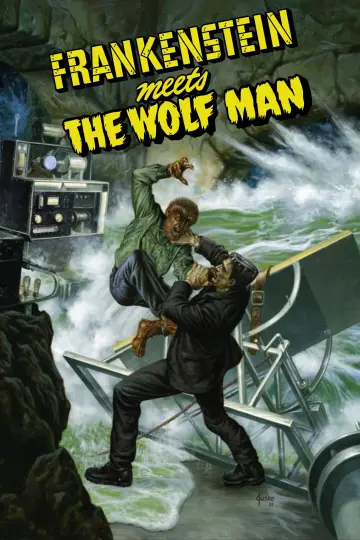 Poster to the movie "Frankenstein Meets the Wolf Man" #1030327