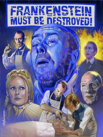 Poster to the movie "Frankenstein Must Be Destroyed" #1113552