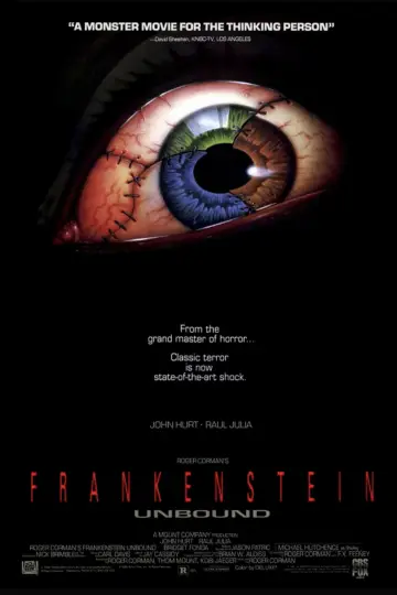 Poster to the movie "Frankenstein Unbound" #1166557