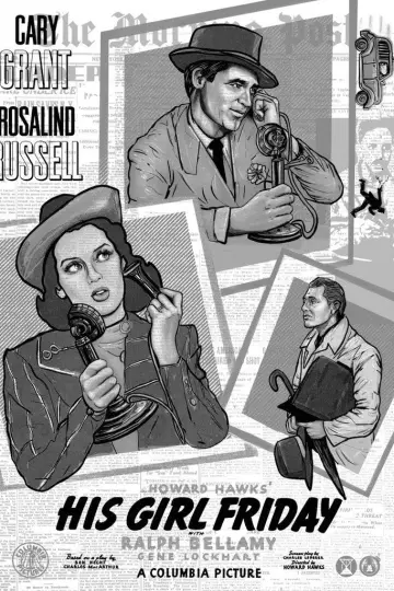 Poster to the movie "His Girl Friday" #987827
