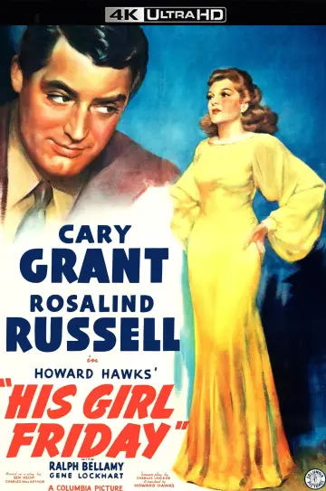 Poster to the movie "His Girl Friday" #987828