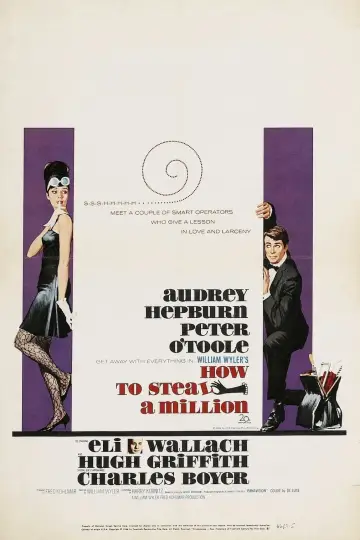 Poster to the movie "How to Steal a Million" #986977