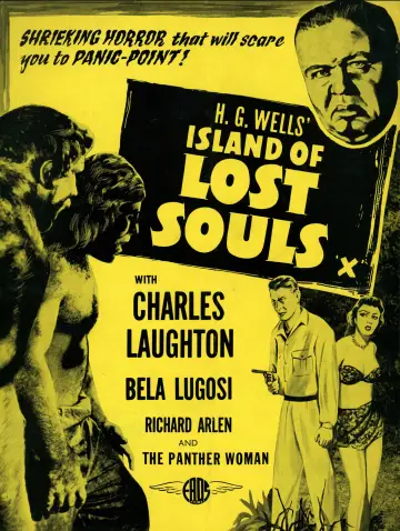 Poster to the movie "Island of Lost Souls" #1079799