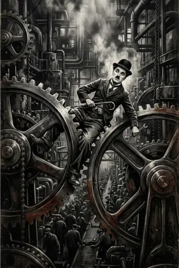 Poster to the movie "Modern Times" #749624