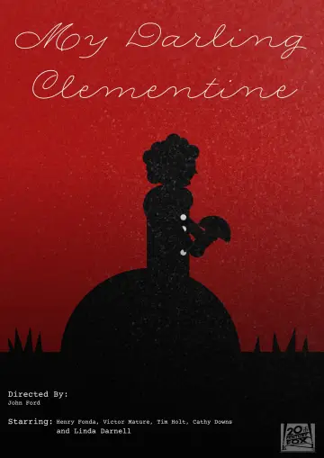 Poster to the movie "My Darling Clementine" #938828