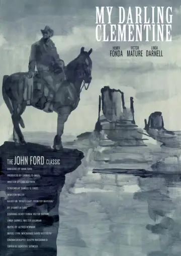 Poster to the movie "My Darling Clementine" #938833