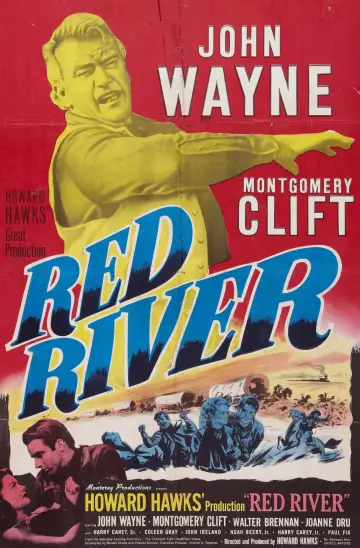 Poster to the movie "Red River" #899358