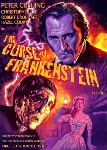 Poster to the movie "The Curse of Frankenstein" #1027020