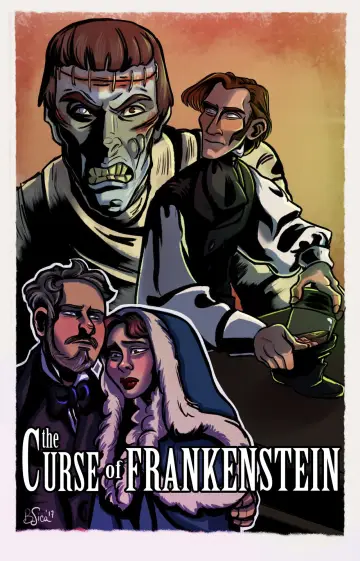 Poster to the movie "The Curse of Frankenstein" #1027030