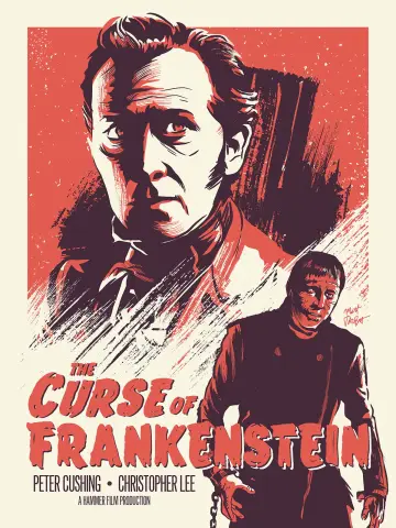 Poster to the movie "The Curse of Frankenstein" #1027031