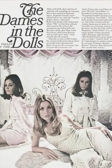 Poster to the movie "Valley of the Dolls" #1532578