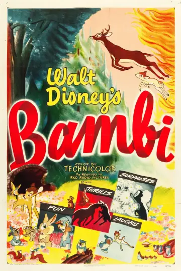 Poster to the movie "Bambi" #916404