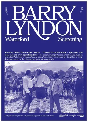Poster to the movie "Barry Lyndon" #123248