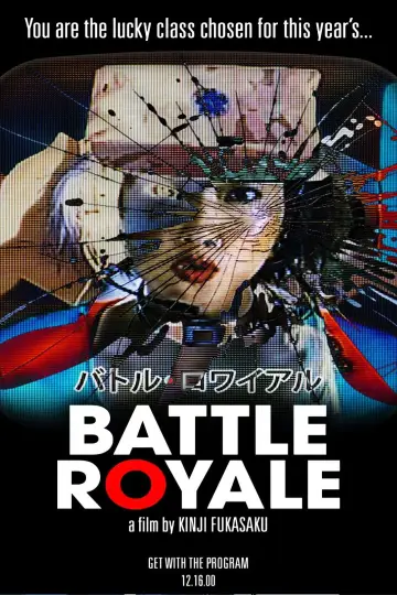 Poster to the movie "Battle Royale" #734219