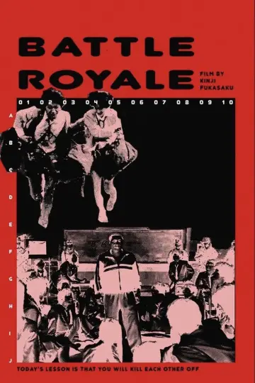 Poster to the movie "Battle Royale" #80451