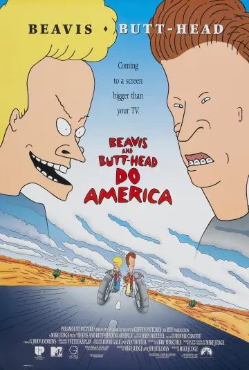 Poster to the movie "Beavis and Butt-Head Do America" #997172