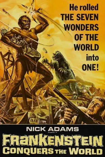 Poster to the movie "Frankenstein Conquers the World" #1115070