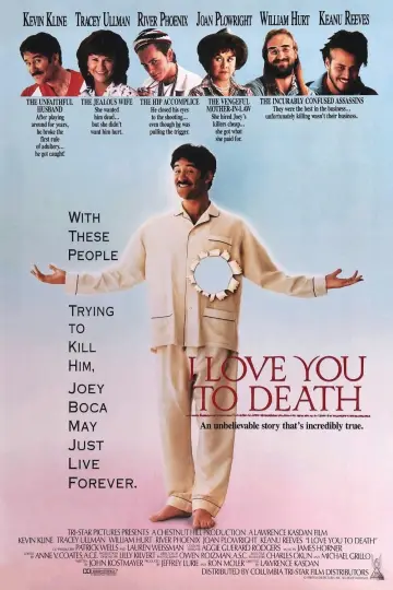 Poster to the movie "I Love You to Death" #1083488