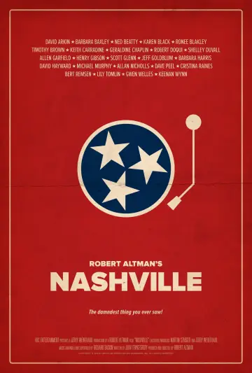 Poster to the movie "Nashville" #230734