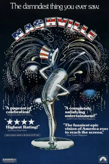 Poster to the movie "Nashville" #623623