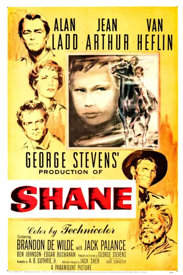 Poster to the movie "Shane" #875688