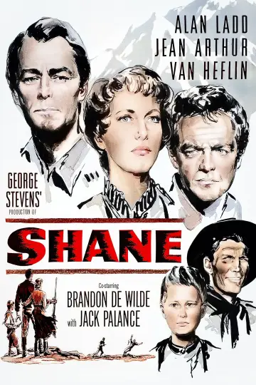 Poster to the movie "Shane" #875693