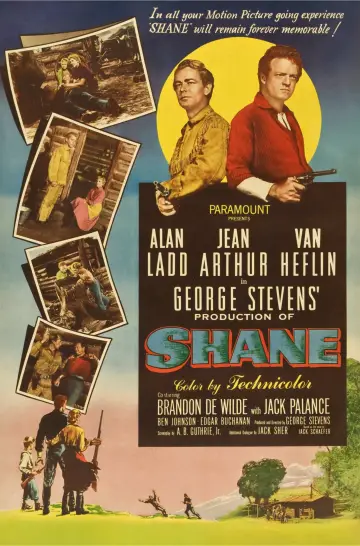 Poster to the movie "Shane" #875695