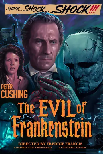 Poster to the movie "The Evil of Frankenstein" #1060344