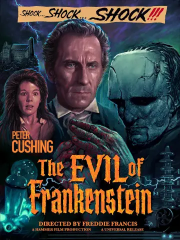 Poster to the movie "The Evil of Frankenstein" #1060346