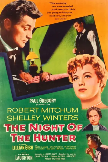 Poster to the movie "The Night of the Hunter" #675852