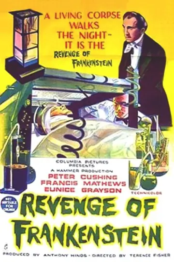 Poster to the movie "The Revenge of Frankenstein" #1023340