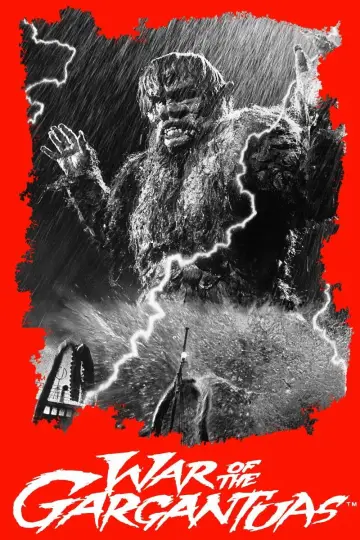 Poster to the movie "The War of the Gargantuas" #947999
