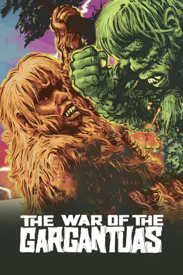 Poster to the movie "The War of the Gargantuas" #948000