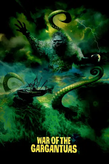 Poster to the movie "The War of the Gargantuas" #948002