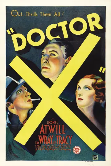 Poster to the movie "Doctor X" #1100186