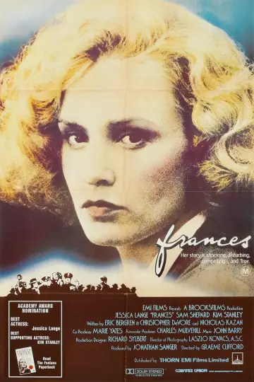 Poster to the movie "Frances" #1074933
