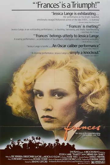 Poster to the movie "Frances" #1074934