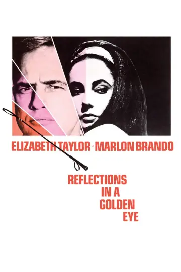 Poster to the movie "Reflections in a Golden Eye" #1037817